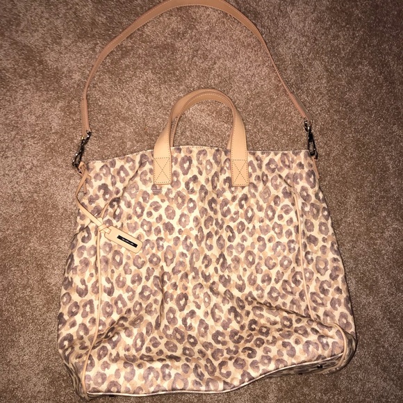 zimmermann leopard beach bag